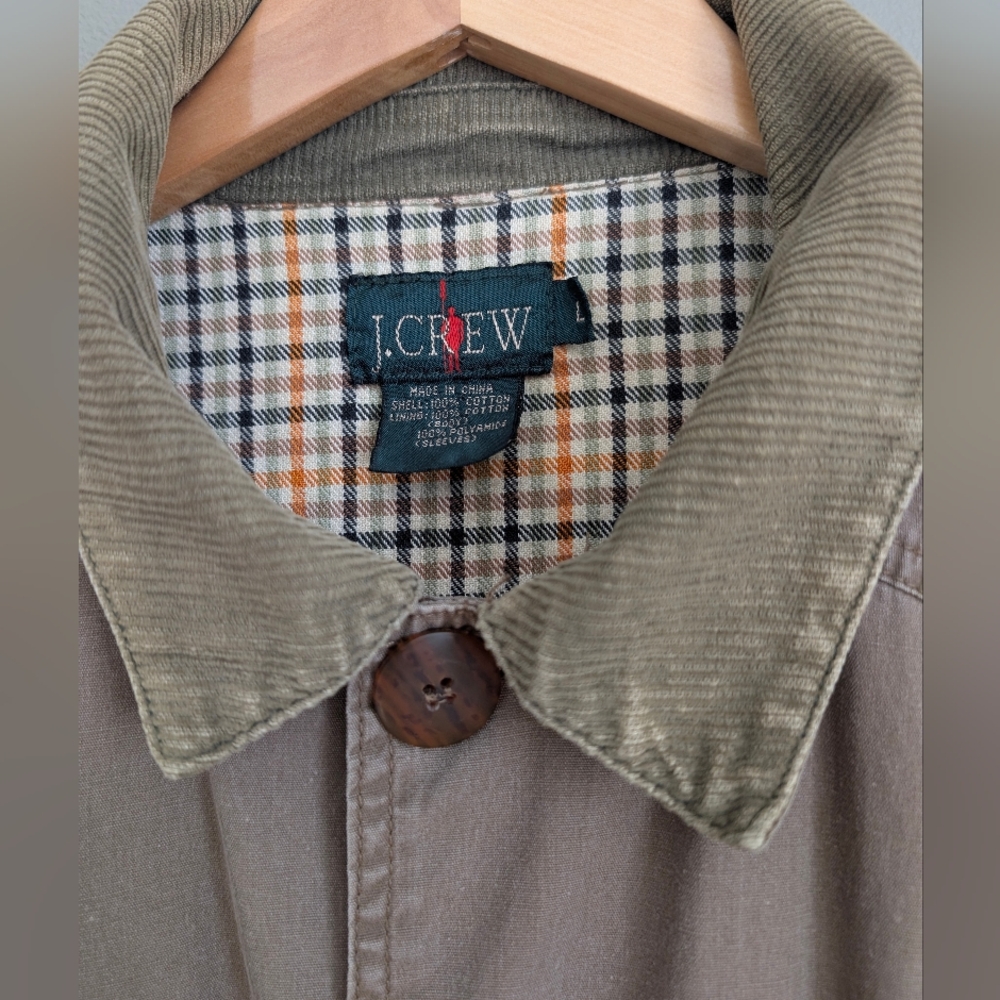 Vintage J. Crew Oarsman Barn Chore Coat Size Large
